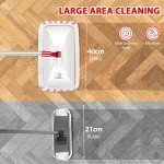 MASTERTOP 16x8.4" Microfiber Mop with Refills