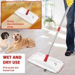 MASTERTOP 16x8.4" Microfiber Mop with Refills