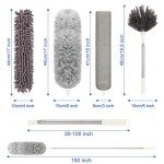 Adjustable Microfiber Duster with Extension Pole 30-100
