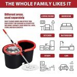 360 Spin Mop and Bucket Set with 3 Refills
