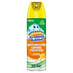 Citrus Foaming Bathroom Cleaner Aerosol Spray 20oz