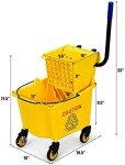 Nightcore Commercial Mop Bucket with Wringer Trolley