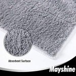 MAYSHINE 6 Pack Washable Microfiber Mop Replacement Pads