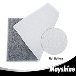 MAYSHINE 6 Pack Washable Microfiber Mop Replacement Pads