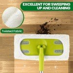 18 Pack Reusable Microfiber Mop Pads for Swiffer