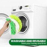 18 Pack Reusable Microfiber Mop Pads for Swiffer