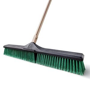 Eyliden 24" Heavy Duty Push Broom with Handle
