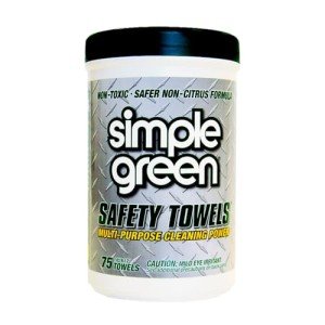 Simple Green Safety Towels, 75 Count Canister