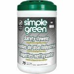 Simple Green Safety Towels, 75 Count Canister