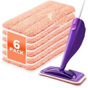 Reusable Power Scrubbing Mop Pads for Swiffer Wet Jet