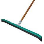 36" AquaDozer Curved Floor Squeegee - Black Rubber