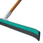 36" AquaDozer Curved Floor Squeegee - Black Rubber