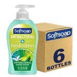 Softsoap Antibacterial Liquid Hand Soap - Citrus, 6 Pack