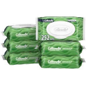 Cottonelle GentlePlus Flushable Wet Wipes, 252 Count