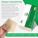Soft Bamboo Facial Tissues - 3 Ply, 12 Packs