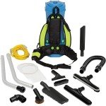 HEPA Backpack Vacuum with 8-Piece Tool Kit