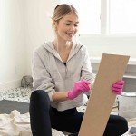 Pink Disposable Nitrile Gloves - Medium Size