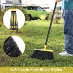 KeFanta Heavy-Duty Outdoor Broom for Cleaning