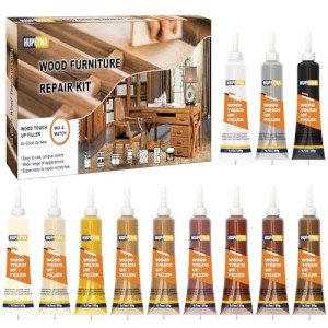 Hupeyna 12-Color Wood Furniture Repair Kit