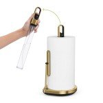 simplehuman Brass Stainless Steel Paper Towel Holder
