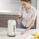 simplehuman Brass Stainless Steel Paper Towel Holder