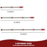 4-Section Spin Mop Replacement Handle, 30"-58