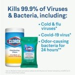 Clorox On-The-Go Disinfecting Wipes, Fresh Scent