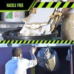 Heavy Duty Black Garbage Bags - 50 Count
