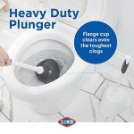 Clorox Toilet Brush and Plunger Set with Caddy