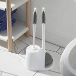 Clorox Toilet Brush and Plunger Set with Caddy