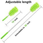 Microfiber Duster with Extendable Pole and Heads