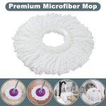 Dual Compartment Spin Mop and Bucket Set