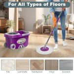 Dual Compartment Spin Mop and Bucket Set