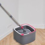 Heavy Duty Spin Mop with Clean Water Compartment