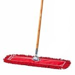 Commercial Dust Mop & Floor Sweeper – 24" Red