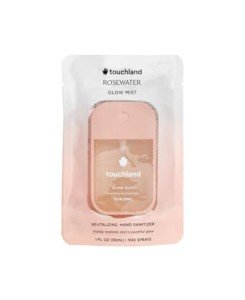 Rosewater Travel Hand Sanitizer Spray by Touchland