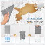 10 Pack Reusable Swedish Dishcloths – Grey
