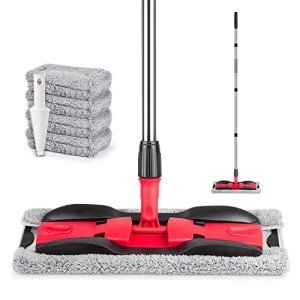 MEXERRIS Microfiber Floor Mop with 360 Rotation
