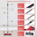 MEXERRIS Microfiber Floor Mop with 360 Rotation