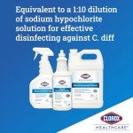 Clorox Healthcare Multipurpose Bleach Disinfectant Spray