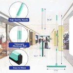 18" Adjustable Floor Squeegee with Aluminum Handle
