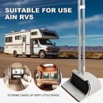 54" Long Handled Broom and Dustpan Set