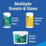 CloroxPro Fresh Scent Disinfecting Wipes, 700 Count
