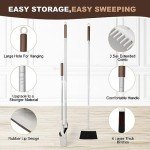 54" Long Handled Broom and Dustpan Set