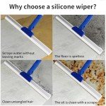Magic Broom Squeegee with Adjustable 56" Handle