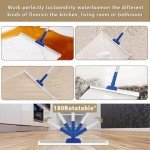Magic Broom Squeegee with Adjustable 56" Handle