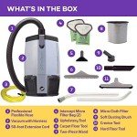 ProTeam 6 Quart Commercial Backpack Vacuum with HEPA