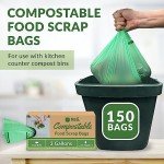 3 Gallon Compostable Trash Bags (150 Count)