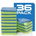 Zwipes Assorted Microfiber Cleaning Cloths, 36 Pack