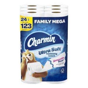Charmin Ultra Soft Family Mega Roll Toilet Paper